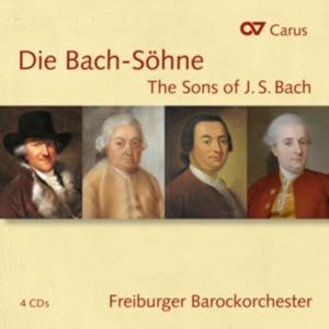 Bach - The Bach Sons - Symphonies And Conc in the group CD / Klassiskt at Bengans Skivbutik AB (5574486)