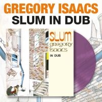 Isaacs Gregory - Slum In Dub (Transparent Purple Vin in the group VINYL / Upcoming releases / Reggae at Bengans Skivbutik AB (5574502)