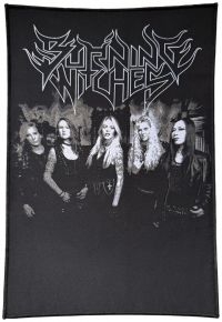 Burning Witches - Backpatch Standing Band (29,5 X 20, in the group OUR PICKS / Friday Releases / Friday December 13th 2024 at Bengans Skivbutik AB (5574613)