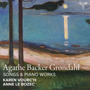 Karen Vourc'h & Anne Le Bozec - Agathe Backer Grøndahl: Songs & Piano Works in the group OTHER / Övrigt / at Bengans Skivbutik AB (5574856)