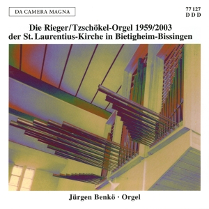 Benkö Jürgen - The Rieger-Tzschökel-Organ 1959/200 in the group OUR PICKS / Christmas gift tip CD at Bengans Skivbutik AB (5574874)