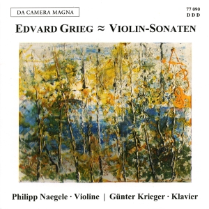 Grieg - Violin Sonatas Nos. 1 & 2 in the group OUR PICKS / Christmas gift tip CD at Bengans Skivbutik AB (5574879)