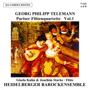 Telemann G P - Flute Quartets, Vol. 1 in the group OUR PICKS / Christmas gift tip CD at Bengans Skivbutik AB (5574895)