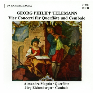 Telemann G P - Concertos For Flute & Harpsichord in the group OUR PICKS / Christmas gift tip CD at Bengans Skivbutik AB (5574986)