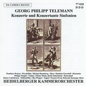 Telemann G P - Various Concertos in the group OUR PICKS / Christmas gift tip CD at Bengans Skivbutik AB (5575001)