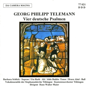 Telemann G P - 4 Deutsche Psalmen (100/111/117/121 in the group OUR PICKS / Christmas gift tip CD at Bengans Skivbutik AB (5575004)