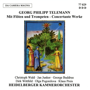 Telemann G P - Mit Flöten & Trompeten - Concertant in the group OUR PICKS / Christmas gift tip CD at Bengans Skivbutik AB (5575009)