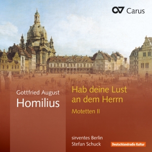 Homilius - Gottfried August Homilius - Motets in the group OUR PICKS / Christmas gift tip CD at Bengans Skivbutik AB (5575089)