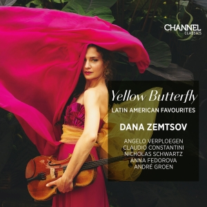 Dana Zemtsov - Yellow Butterfly - Latin American F in the group CD / Upcoming releases / Classical at Bengans Skivbutik AB (5575303)