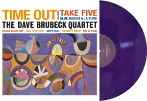 Dave Brubeck Quartet - Time Out (Purple Vinyl Lp) in the group VINYL / Jazz at Bengans Skivbutik AB (5575535)