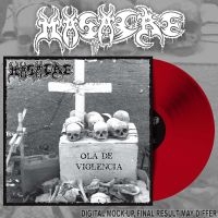 Masacre - Ola De Violencia (Red Vinyl Lp) in the group VINYL / Upcoming releases / Hårdrock at Bengans Skivbutik AB (5575597)