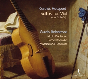 Carolus Hacquart - Suites For Viol (Op. 3, 1686) in the group CD / Klassiskt at Bengans Skivbutik AB (5575703)