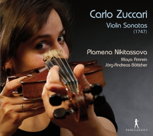 Carlo Zuccari - Violin Sonatas in the group CD / Klassiskt at Bengans Skivbutik AB (5575776)