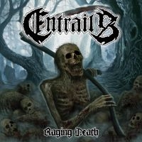 Entrails - Raging Death (Splatter Vinyl Lp) in the group VINYL / Upcoming releases / Hårdrock at Bengans Skivbutik AB (5576244)