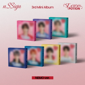 n.SSign - Love Potion (Nemo Ver.) (Random Ver.) in the group MERCHANDISE / Merch+Code / Kommande / K-Pop at Bengans Skivbutik AB (5576970)