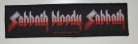 Black Sabbath - Patch Sabbath Bloody Sabbath (4,7 X in the group MERCHANDISE / Accessoarer / Hårdrock at Bengans Skivbutik AB (5577292)