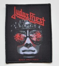 Judas Priest - Patch Hell Bent For Leather (8,2 X in the group MERCHANDISE / Accessoarer / Hårdrock at Bengans Skivbutik AB (5577302)