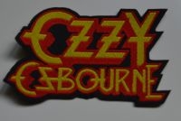 Ozzy Osbourne - Patch Logo Cot Out (10,0 X 6,0 Cm) in the group MERCHANDISE / Accessoarer / Hårdrock at Bengans Skivbutik AB (5577336)