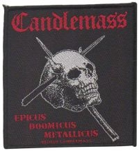 Candlemass - Patch Epicus Doomicus Metallicus (9 in the group MERCHANDISE / Accessoarer / Hårdrock at Bengans Skivbutik AB (5577342)