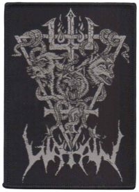 Watain - Patch Snakes And Wolves (7,6 X 10,7 in the group MERCHANDISE / Accessoarer / Hårdrock at Bengans Skivbutik AB (5577351)