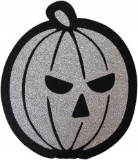 Helloween - Silver Pumpkin Patch (10,1 X 8,9 Cm in the group MERCHANDISE / Accessoarer / Hårdrock at Bengans Skivbutik AB (5577362)