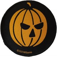 Helloween - Patch Pumpkin (8,9 Cm) in the group MERCHANDISE / Accessoarer / Hårdrock at Bengans Skivbutik AB (5577372)