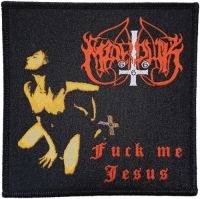 Marduk - Patch Fuck Me Jesus (9,6 X 9,5 Cm) in the group MERCHANDISE / Accessoarer / Hårdrock at Bengans Skivbutik AB (5577377)