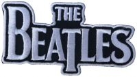 Beatles - Patch White Drop T Logo Die Cut (5, in the group MERCHANDISE / Accessoarer / Pop-Rock at Bengans Skivbutik AB (5577390)