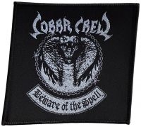 Cobra Spell - Patch Cobra Crew Beware Of The (9,7 in the group MERCHANDISE / Accessoarer / Kommande / Hårdrock at Bengans Skivbutik AB (5577430)