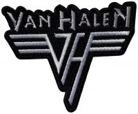 Van Halen - Patch Retro Logo (6,2 X 7,7 Cm) in the group MERCHANDISE / Accessoarer / Kommande / Hårdrock at Bengans Skivbutik AB (5577442)