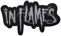 In Flames - Patch Logo Shaped (4,8 X 7,8 Cm) in the group MERCHANDISE / Accessoarer / Kommande / Hårdrock at Bengans Skivbutik AB (5577443)