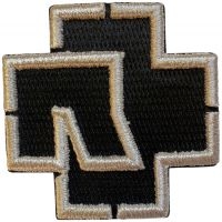 Rammstein - Patch Logo (7,7 X 7,8 Cm) in the group MERCHANDISE / Accessoarer / Kommande / Hårdrock at Bengans Skivbutik AB (5577462)