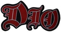 Dio - Patch Logo Cut Out (5,9 X 9,5 Cm) in the group MERCHANDISE / Accessoarer / Kommande / Hårdrock at Bengans Skivbutik AB (5577523)