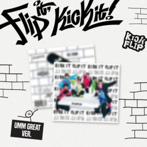 KickFlip - Flip it, Kick it! (Umm Great Ver.) Digipack in the group CD / Upcoming releases / K-Pop at Bengans Skivbutik AB (5577794)