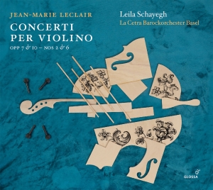 Jean-Marie Leclair - Concerti Per Violino Opp. 7 & 10 , in the group CD / Klassiskt at Bengans Skivbutik AB (5577938)
