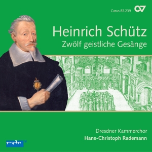 Schütz - Zwölf Geistliche Gesänge Swv 420-43 in the group CD / Klassiskt at Bengans Skivbutik AB (5578452)