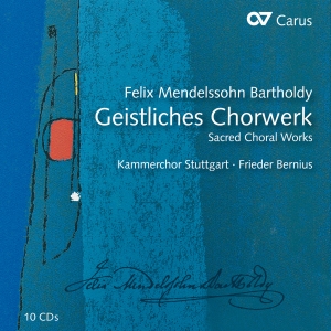 Mendelssohn - Motets, Psalms, Choral Cantatas in the group CD / Klassiskt at Bengans Skivbutik AB (5578467)