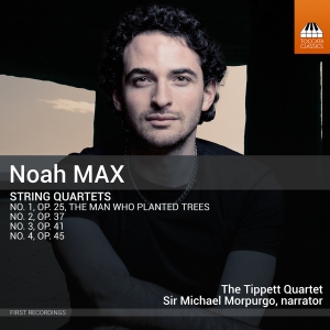 Noah Max - String Quartets in the group CD / Upcoming releases / Classical at Bengans Skivbutik AB (5578656)