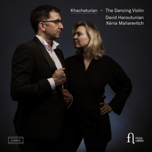 Aram Khachaturian - The Dancing Violin in the group CD / Upcoming releases / Classical at Bengans Skivbutik AB (5578680)