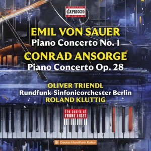 Ansorge / Sauer - Piano Concertos - The Pupils Of Fra in the group CD / Upcoming releases / Classical at Bengans Skivbutik AB (5578696)