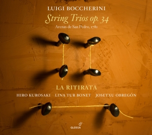 Luigi Boccherini - Streichtrios Op. 34 in the group CD / Klassiskt at Bengans Skivbutik AB (5578737)
