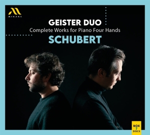 Geister Duo - Schubert: Complete Works For Piano Four Hands in the group OTHER / Övrigt / at Bengans Skivbutik AB (5579208)