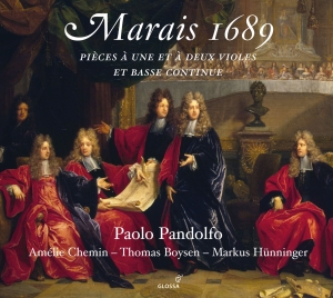 Marin Marais - Pièces À Deux Viols (1689) in the group CD / Klassiskt at Bengans Skivbutik AB (5579222)