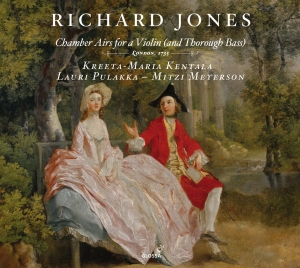 Jones Richard - Chamber Airs For A Violin (And Thor in the group CD / Klassiskt at Bengans Skivbutik AB (5579416)