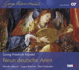 Händel - Nine German Arias Hwv 202-210/Three in the group CD / Klassiskt at Bengans Skivbutik AB (5579600)