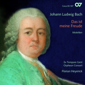 Bach J L - Das Ist Meine Freude - Motets in the group CD / Klassiskt at Bengans Skivbutik AB (5579615)