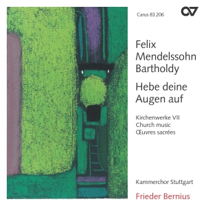 Mendelssohn - Hebe Deine Augen Auf - Sacred Chora in the group CD / Klassiskt at Bengans Skivbutik AB (5579622)