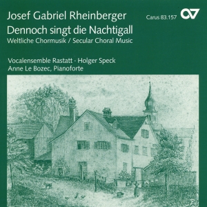 Rheinberger - Dennoch Singt Die Nachtigall - Secu in the group CD / Klassiskt at Bengans Skivbutik AB (5579650)