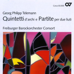 Telemann - Quintetti D'archi E Parite Per Due in the group CD / Klassiskt at Bengans Skivbutik AB (5579664)