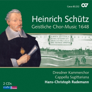 Schütz - Sacred Choral Music 1648 (Schütz-Ed in the group CD / Klassiskt at Bengans Skivbutik AB (5579701)